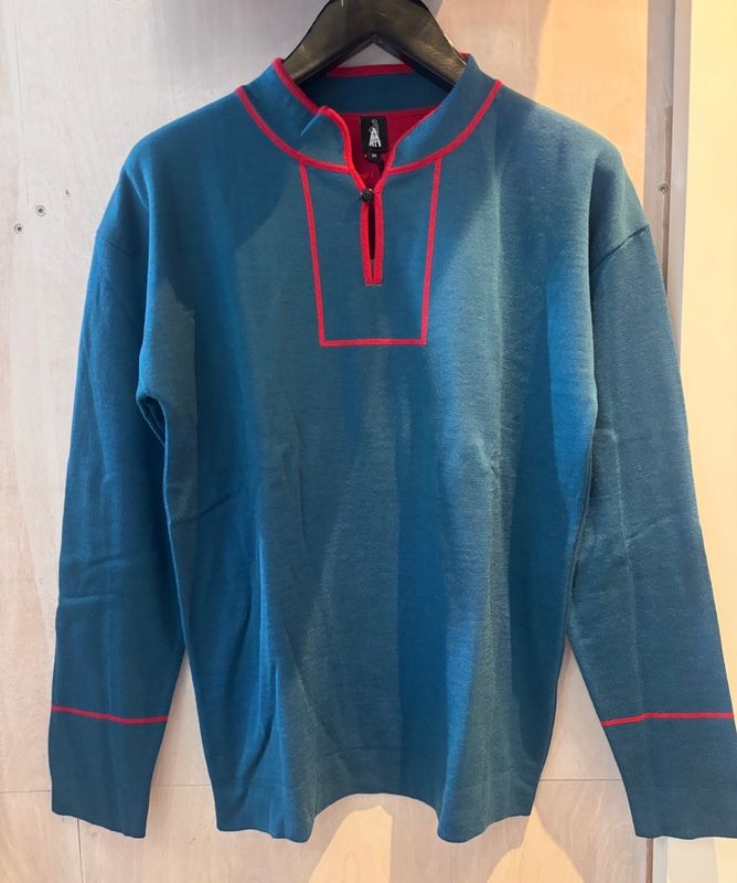 Gakte sweater - petrol