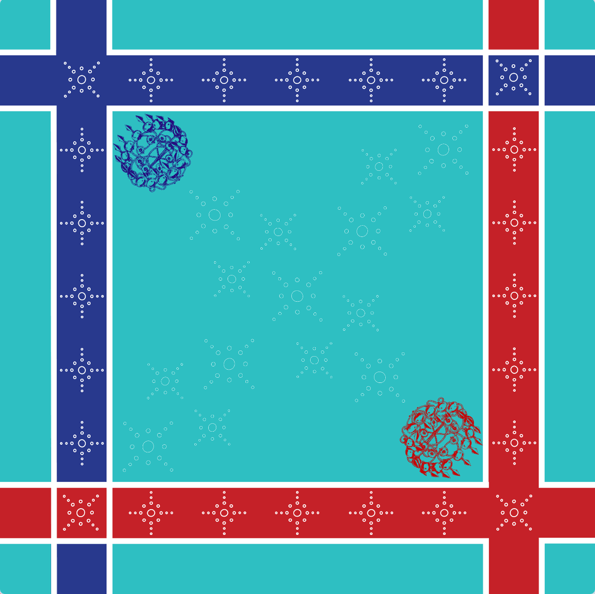 Abantis turkis risku shawl